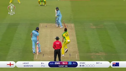Logo of CWC19: ENG v AUS - Mitchell Starc bowling highlights