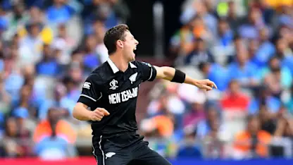 Logo of CWC19 SF: IND v NZ – Player of the Match Matt Henry