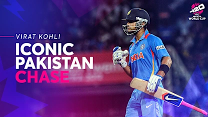 Logo of Virat Kohli's crucial match-winning knock against Pakistan | T20WC 2012