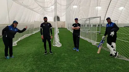 Eerikkilä socially distanced cricket Finland