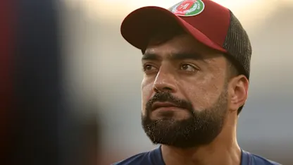 Logo of Rashid Khan reprimanded for breaching ICC Code of Conduct
