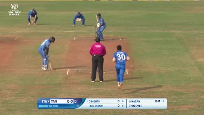 Tanzania v Italy | Match Highlights | ICC CWC Challenge League B