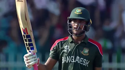 Logo of Mohammad Naim with his second fifty of the tournament