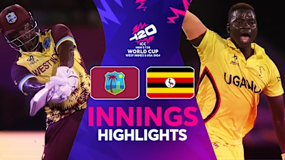 Logo of Aggressive batting helps West Indies to a formidable total | Innings Highlights | T20WC 2024
