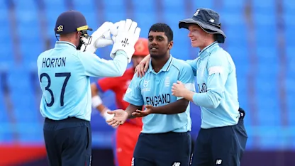 Logo of England's road to the final | ICC U19 Men’s CWC 2022