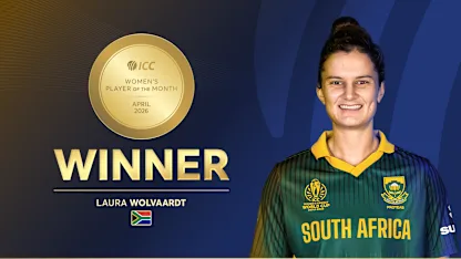 ICC Women’s Player of the Month named for April 2026