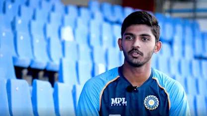 Logo of Meeting Vicky Ostwal: India's U19 spin sensation
