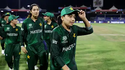 Logo of Pakistan overcome Sri Lanka in opening game | WT20WC 2024