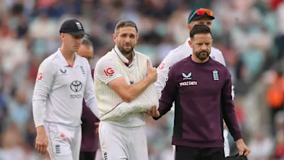 Woakes ruled out for remainder of final Test against India