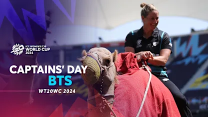 Logo of Behind the scenes of Captains' Day | WT20WC 2024