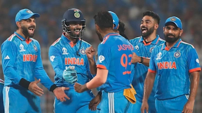 Logo of India and Netherlands to finish group stage on a high to mark special occasion | Match 45 Preview | CWC23