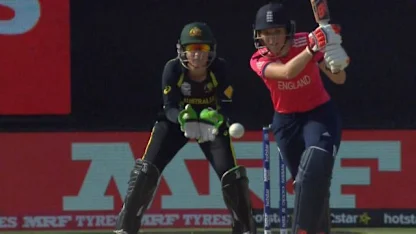 Logo of Charlotte Edwards Innings for England V Australia Video ICC Womens WT20 2016