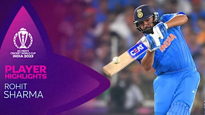 Logo of Rohit's blazing innings lights up India-Pakistan clash | CWC23