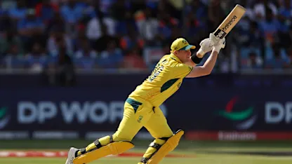 Logo of Steve Smith fights through with a superb half-century | Player Highlights | IND v AUS | Champions Trophy 2025