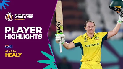 Another World Cup century for Alyssa Healy | Player Highlights | CWC25