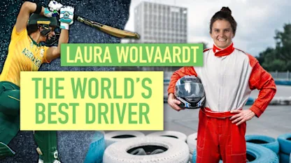 Logo of Laura Wolvaardt – The world's best driver