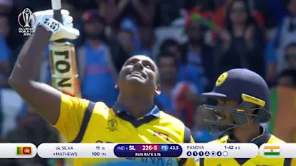 CWC19: SL v IND - Angelo Mathews century highlights