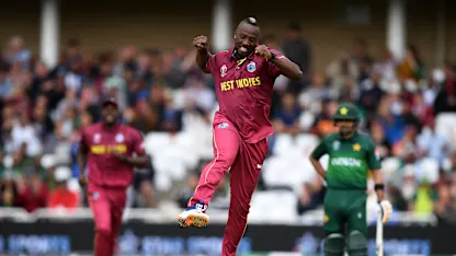 Logo of CWC19: WI v Pak – Russell strikes as Fakhar departs for 22