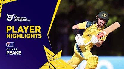Peake fights hard with a century | Player Highlights | U19 CWC 2026