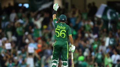 Logo of Babar Azam returns to form with classy half-century | Highlights | T20WC 2022