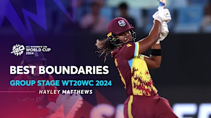 Logo of Hayley Matthews' best of the Group Stage | WT20WC 2024