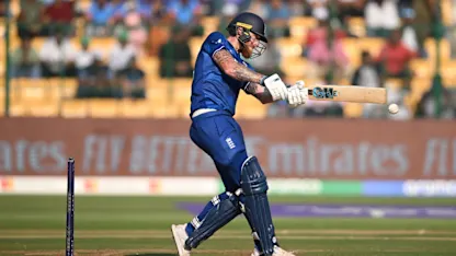 Logo of Stokes plays the lone warrior in Bengaluru | CWC23