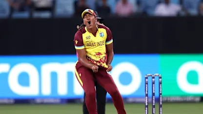 Logo of Burnt DRS review costs West Indies big | WT20WC 2024