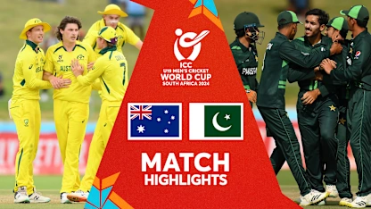 Logo of Australia v Pakistan | Match Highlights | U19 CWC 2024