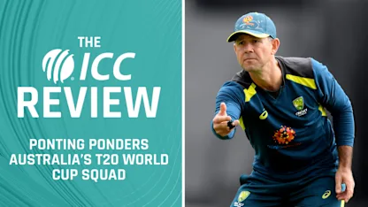 Logo of The ICC Review: Ponting's high praise for Tim David