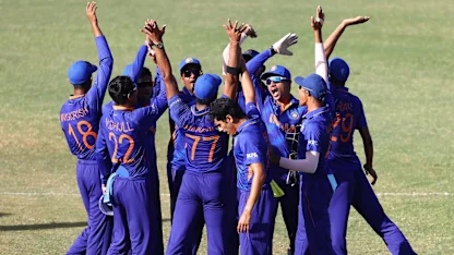 Logo of India's road to the final | ICC U19 Men’s CWC 2022