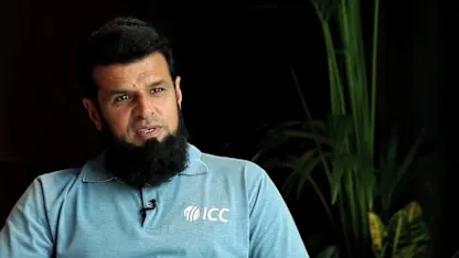 Logo of Umpire Aleem Dar looks back on a long career