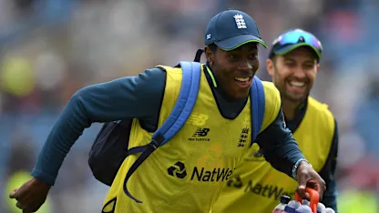 Logo of Jofra Archer makes much-heralded entry into England's World Cup squad
