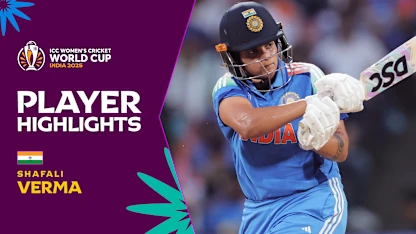 Shafali Verma's power-packed knock | Player Highlights | CWC25 