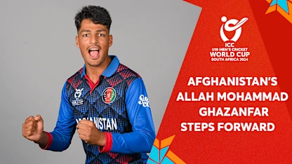 Logo of Mystery Afghanistan spinner Allah Ghazanfar Mohmmad a star of the future | U19 CWC 2024