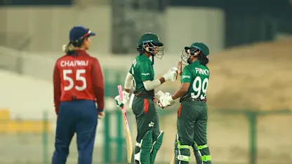 Logo of Bangladesh beat Thailand by 11 runs to make it to the ICC Women's T20 World Cup in South Africa next year