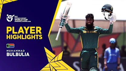 A captain's knock from Bulbulia | Player Highlights | U19 CWC 2026