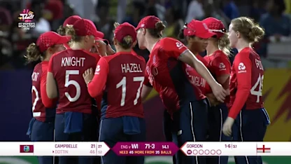 Logo of WI v ENG: Dottin departs after big-hitting 46