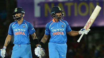 Logo of Kohli, Dhawan inch towards top 10, new highs for Zazai and Munsey