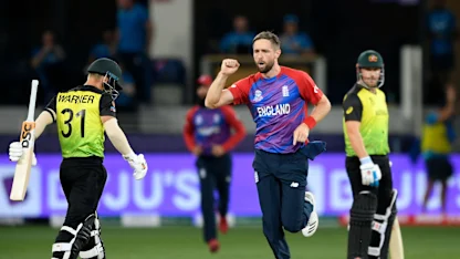 Logo of Woakes outfoxes Warner