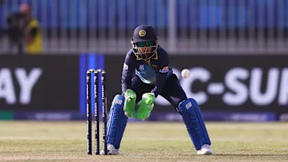 Logo of Dilhari brilliance catches Wareham short of crease | WT20WC 2024