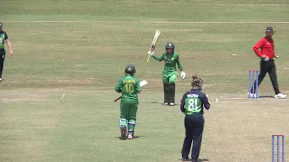 Logo of Javeria Khan innings of 90 v Ireland