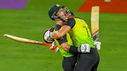 Logo of Matthew Wade late hitting heroics against Pakistan | T20WC 2021