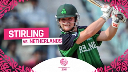 Logo of CWC11: Super Stirling smacks 101 off 72 balls