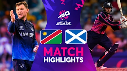 Logo of Scotland go top of Group B with Namibia victory | NAM v SCO | T20WC 2024