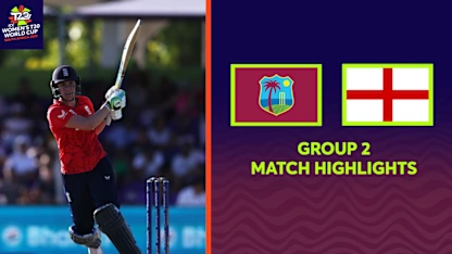 Logo of Statement win by England against West Indies | Women's T20WC 2023