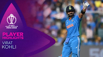 Logo of Confident Kohli keeps churning out runs | CWC23