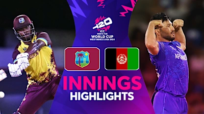 Logo of Pooran special guides West Indies to record total | Innings Highlights | T20WC 2024
