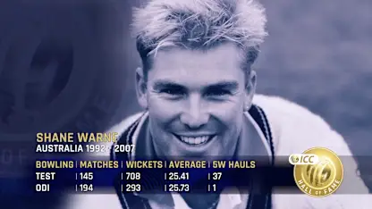 Logo of ICC Hall of Fame: Shane Warne | 'Greatest spin bowler ever'