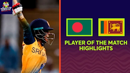 Logo of Composed Harshitha guides Sri Lanka to important win | Women's T20WC 2023