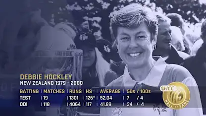Logo of ICC Hall of Fame: Debbie Hockley | Queen of New Zealand cricket